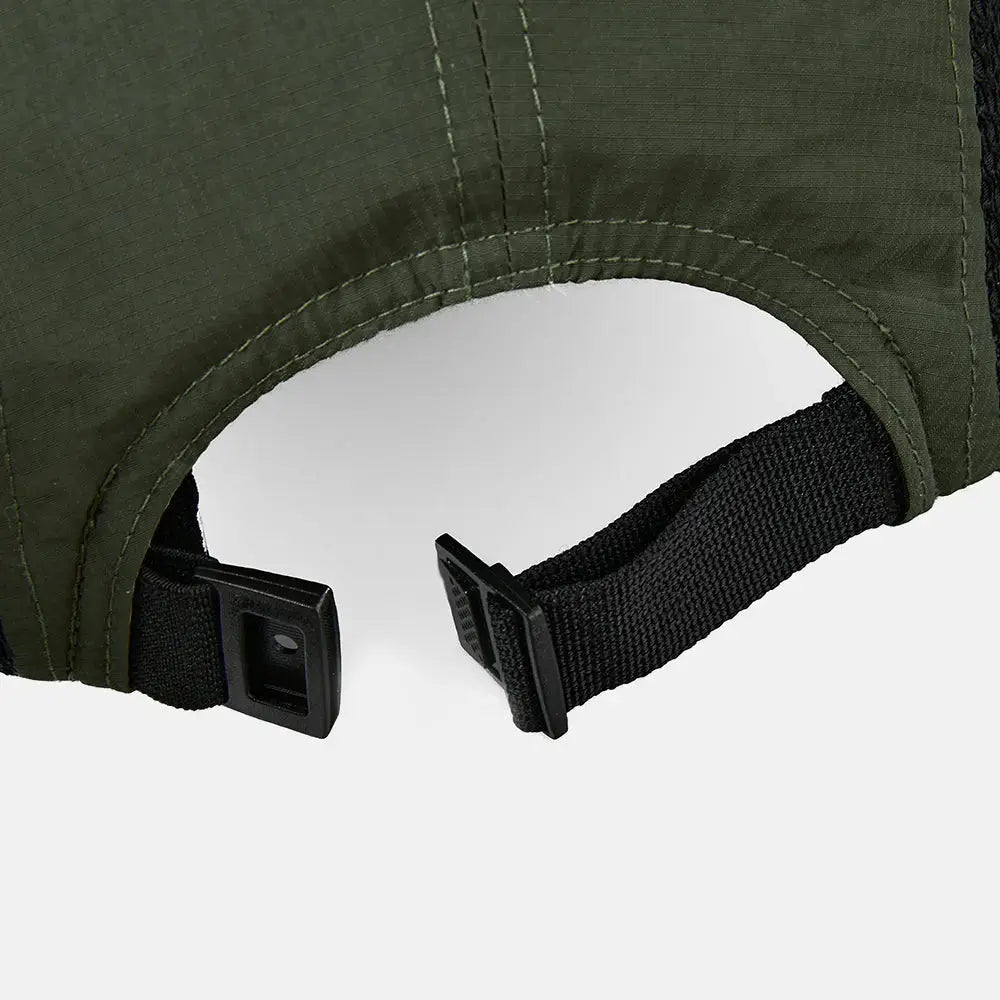 Blank 5 Panel Water Repellent Mesh Camper Hat - 5209 foremosthat