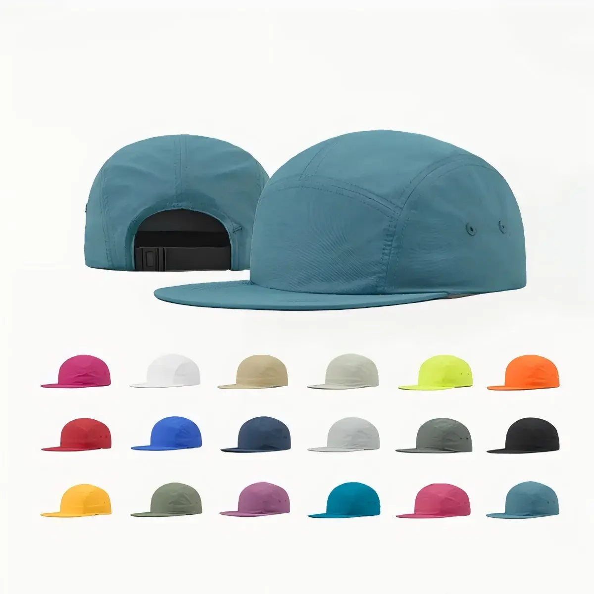 Blank 5 Panel Nylon Camper Hat Wholesale- 6016 Foremost Hat
