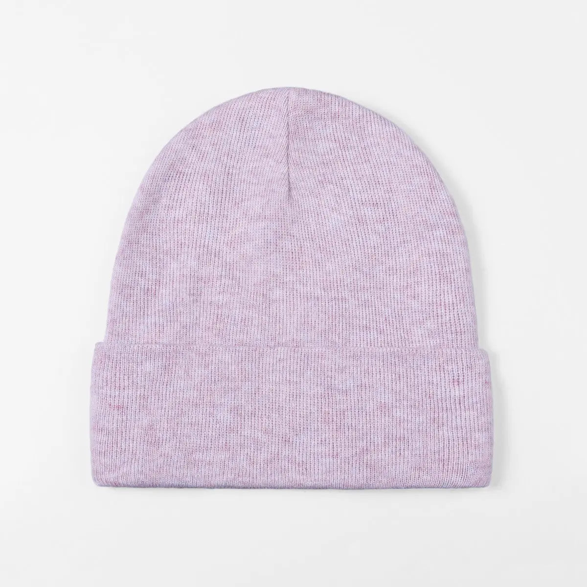 Blank Cuffed Wool Blend Beanie Wholesale - 1149 foremosthat