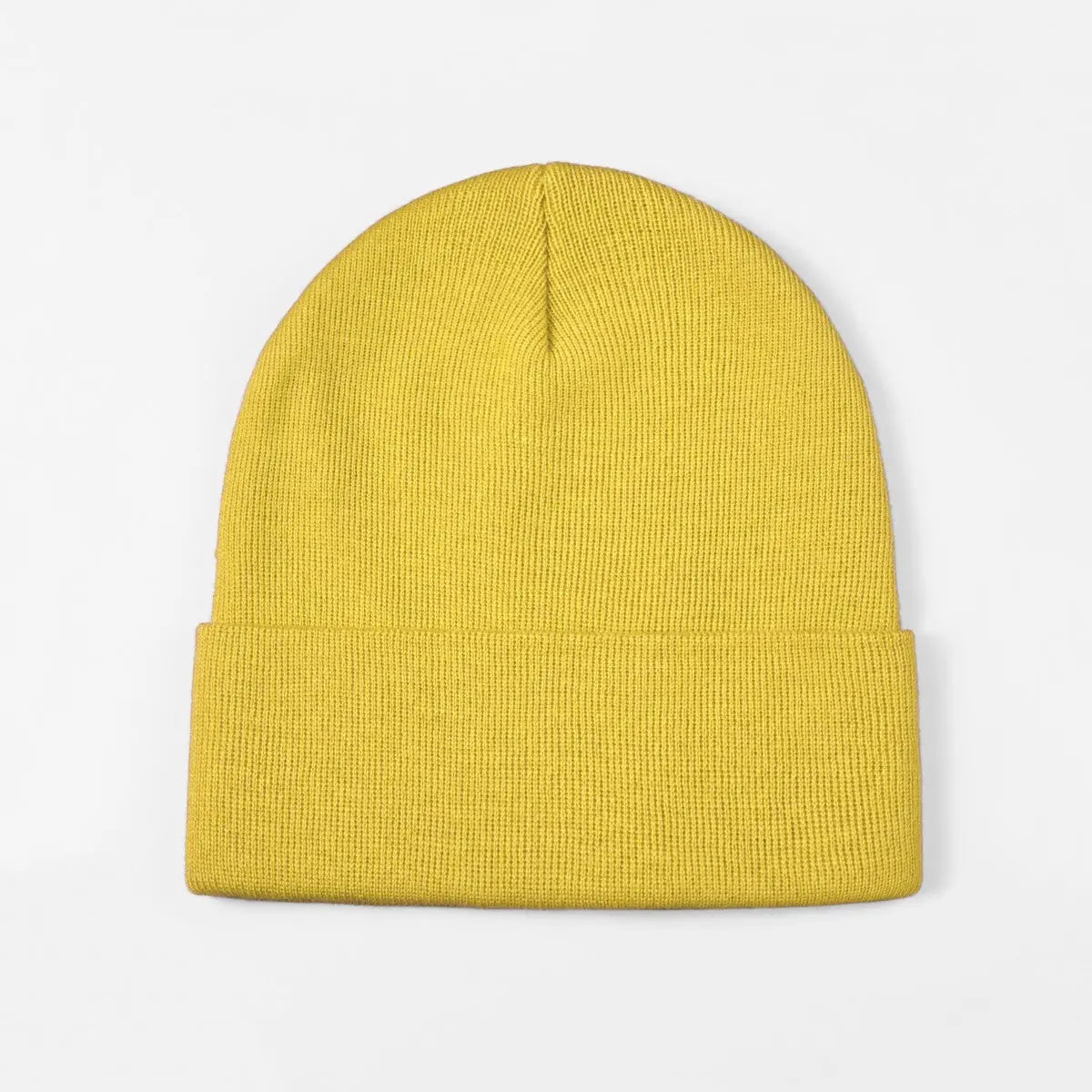 Blank Cuffed Wool Blend Beanie Wholesale - 1149 foremosthat