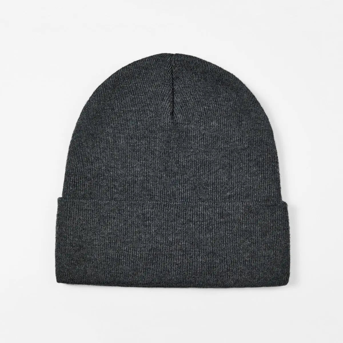 Blank Cuffed Wool Blend Beanie Wholesale - 1149 foremosthat