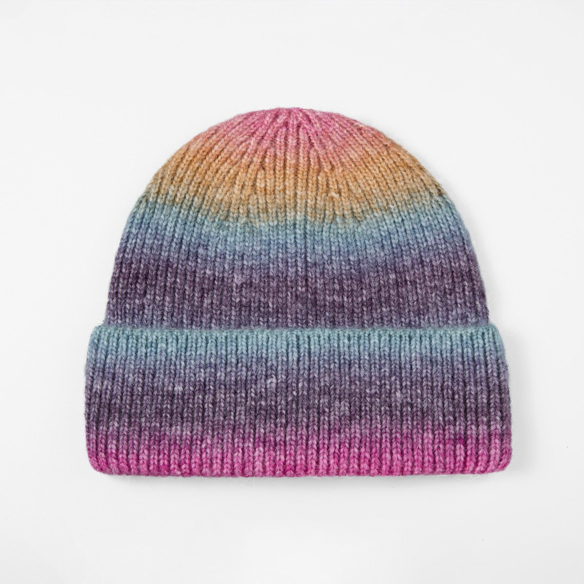 Blank Wool Tie Dye Beanie Wholesale - 1320