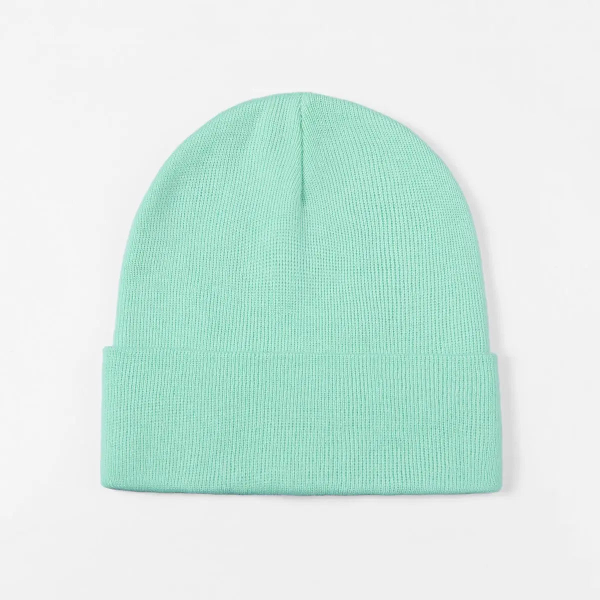 Blank Cuffed Wool Blend Beanie Wholesale - 1149 foremosthat