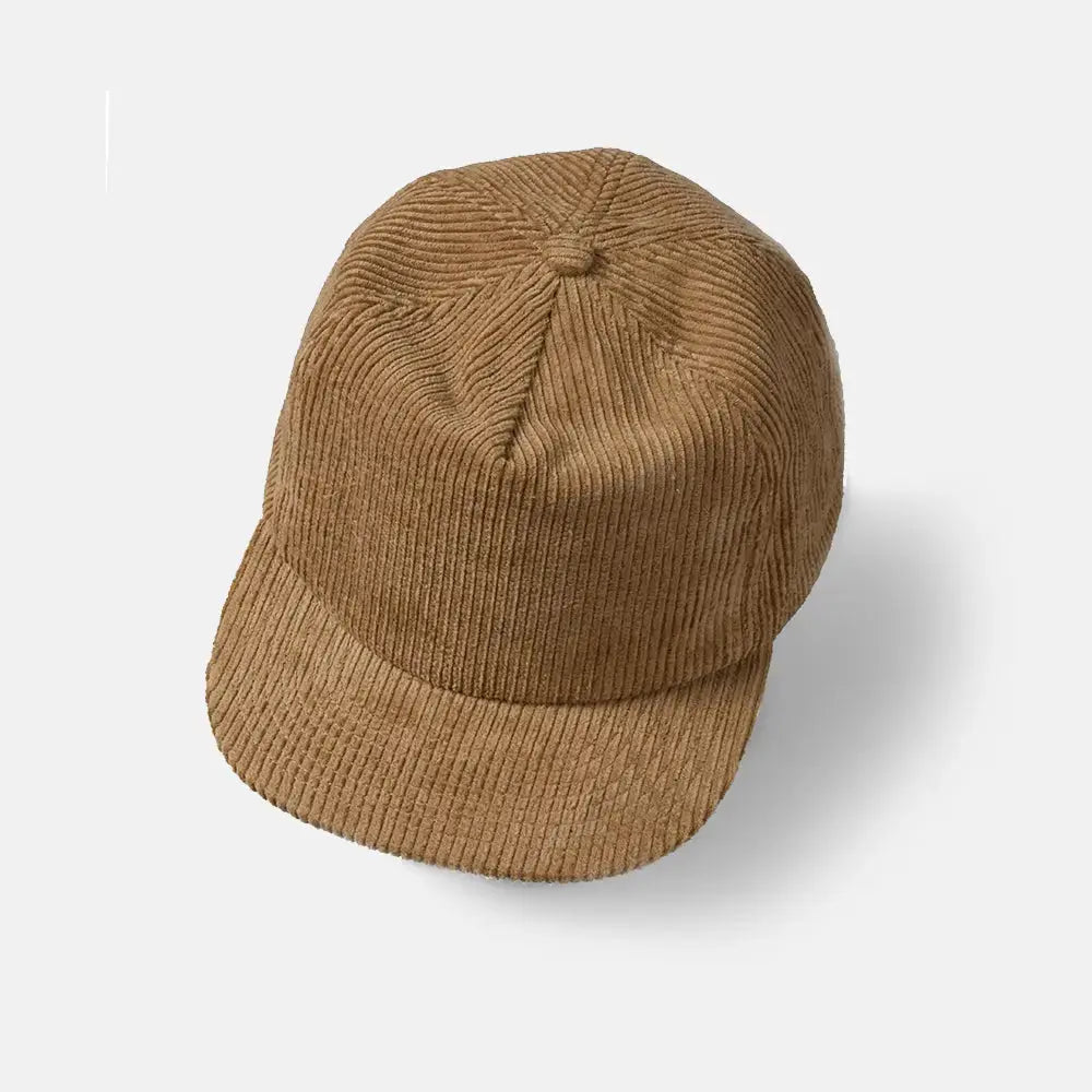 Blank 5 Panel Corduroy Snapback Hats - 5123 foremosthat