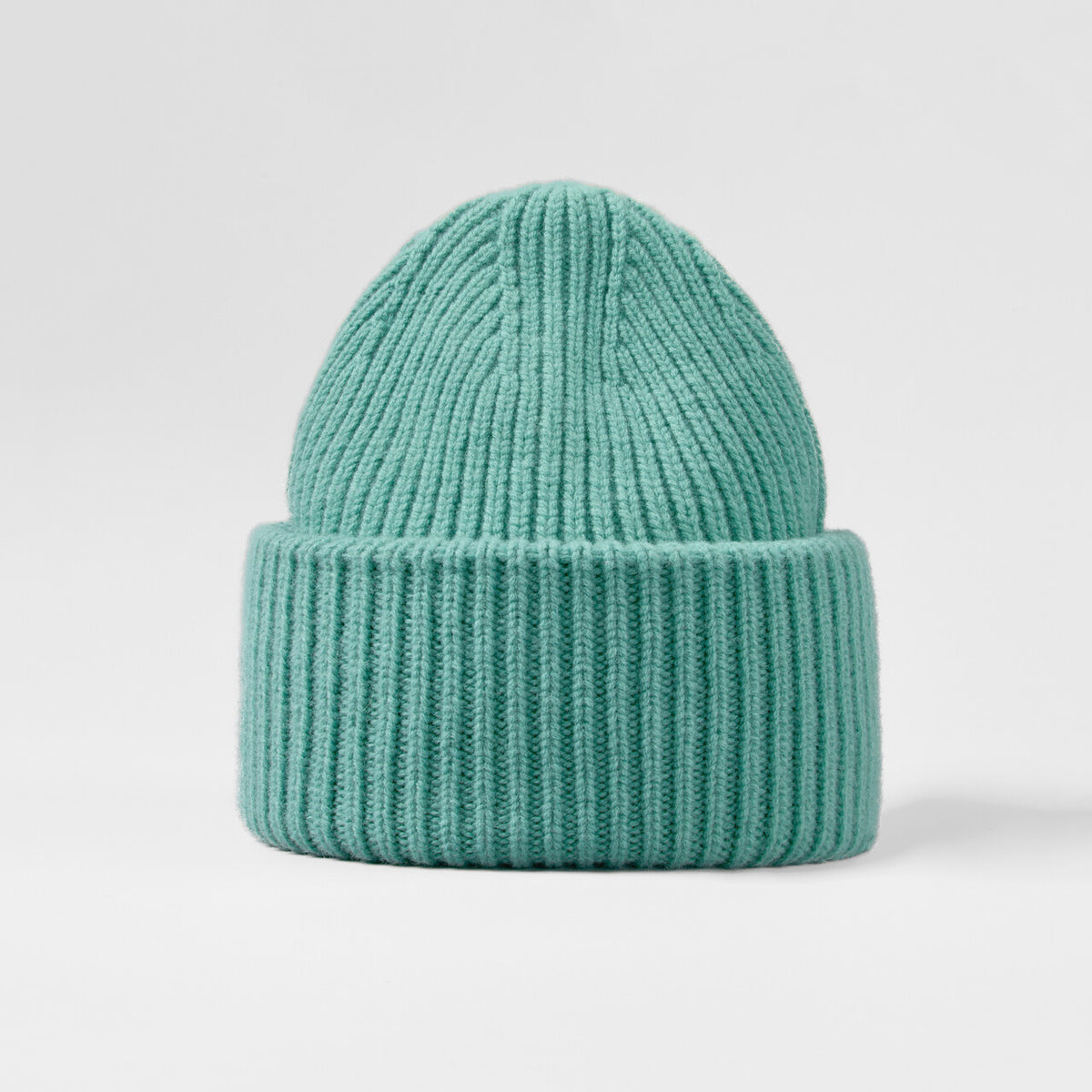 Blank High-Cuffed 100% Merino Wool Beanie Wholesale - 1338
