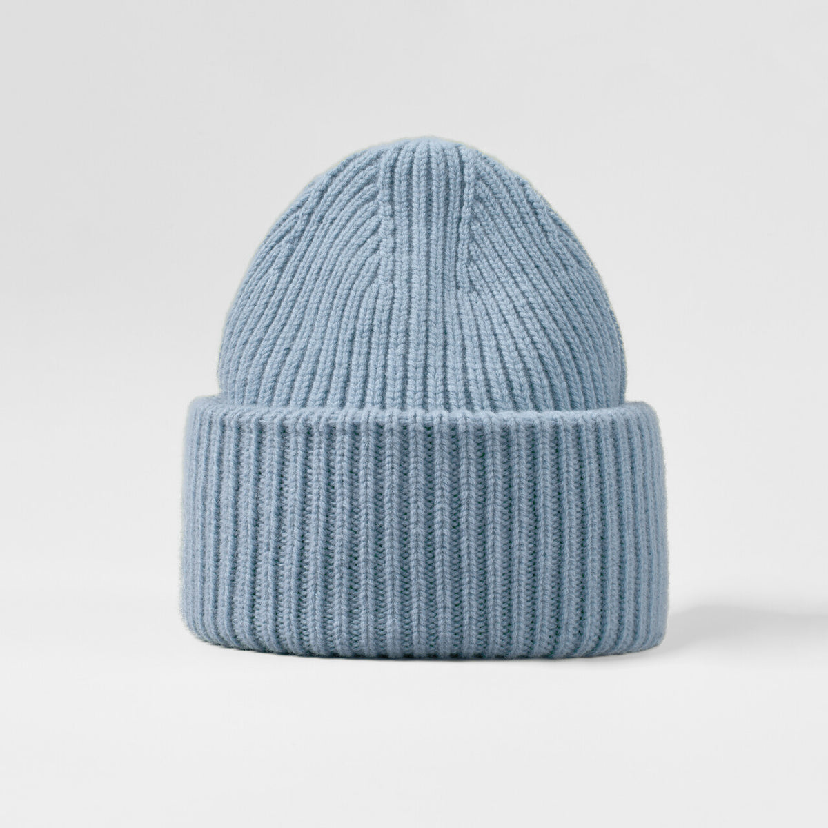 Blank High-Cuffed 100% Merino Wool Beanie Wholesale - 1338