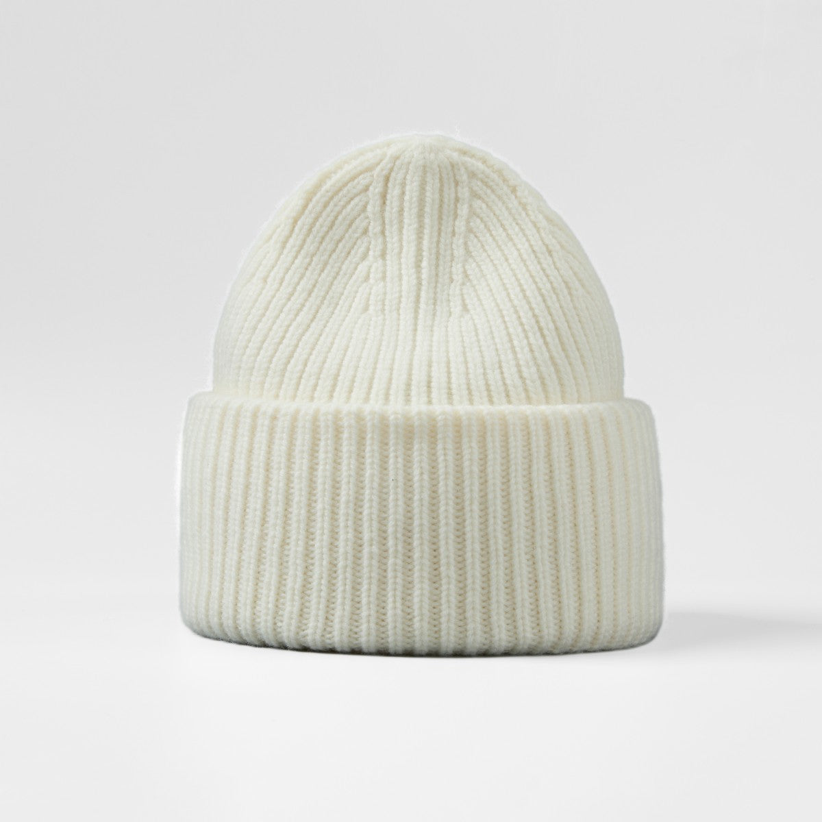 Blank High-Cuffed 100% Merino Wool Beanie Wholesale - 1338