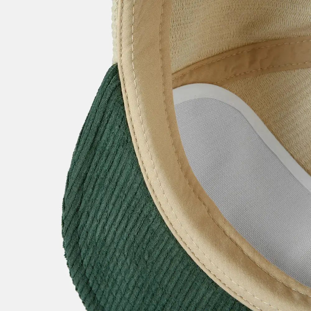 Blank 5 Panel Corduroy Snapback Hats - 5123 foremosthat