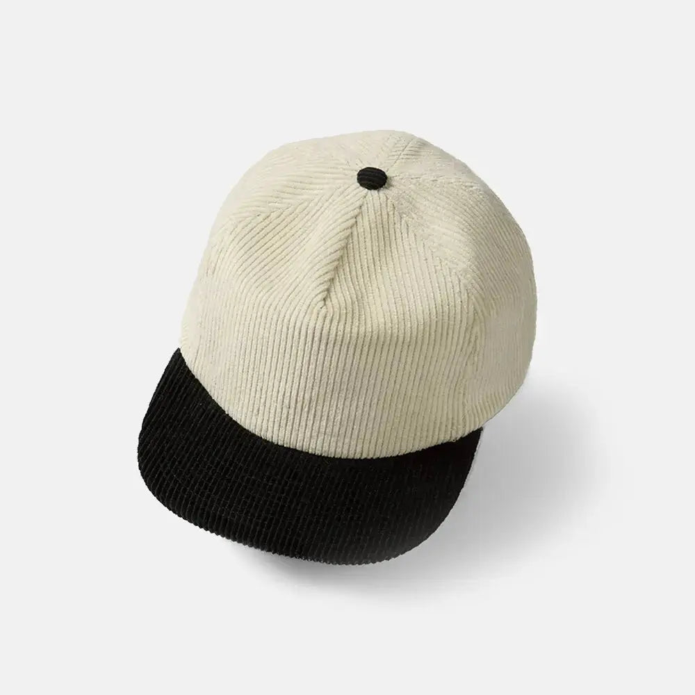 Blank 5 Panel Corduroy Snapback Hats - 5123 foremosthat