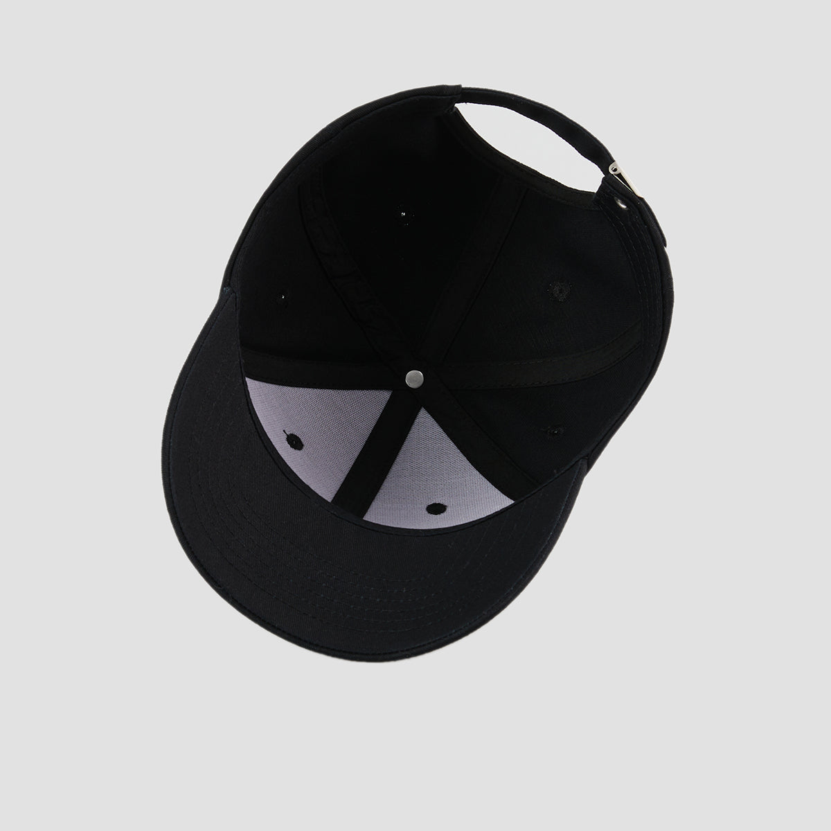 Blank 6 Panel Mid Profile Structured Baseball Cap Wholesale - 6166