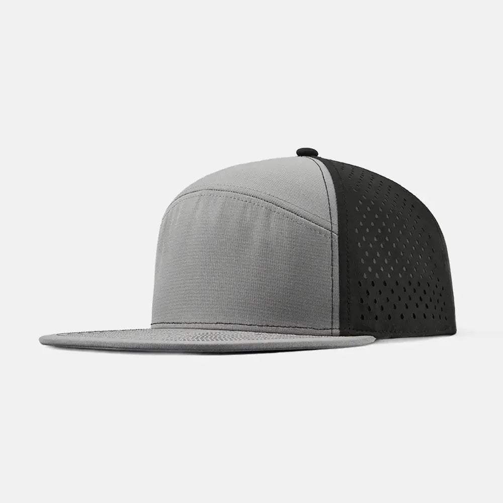 Blank 5 Panel Water Repellent Perforated Snapback Hat - 6023 foremosthat
