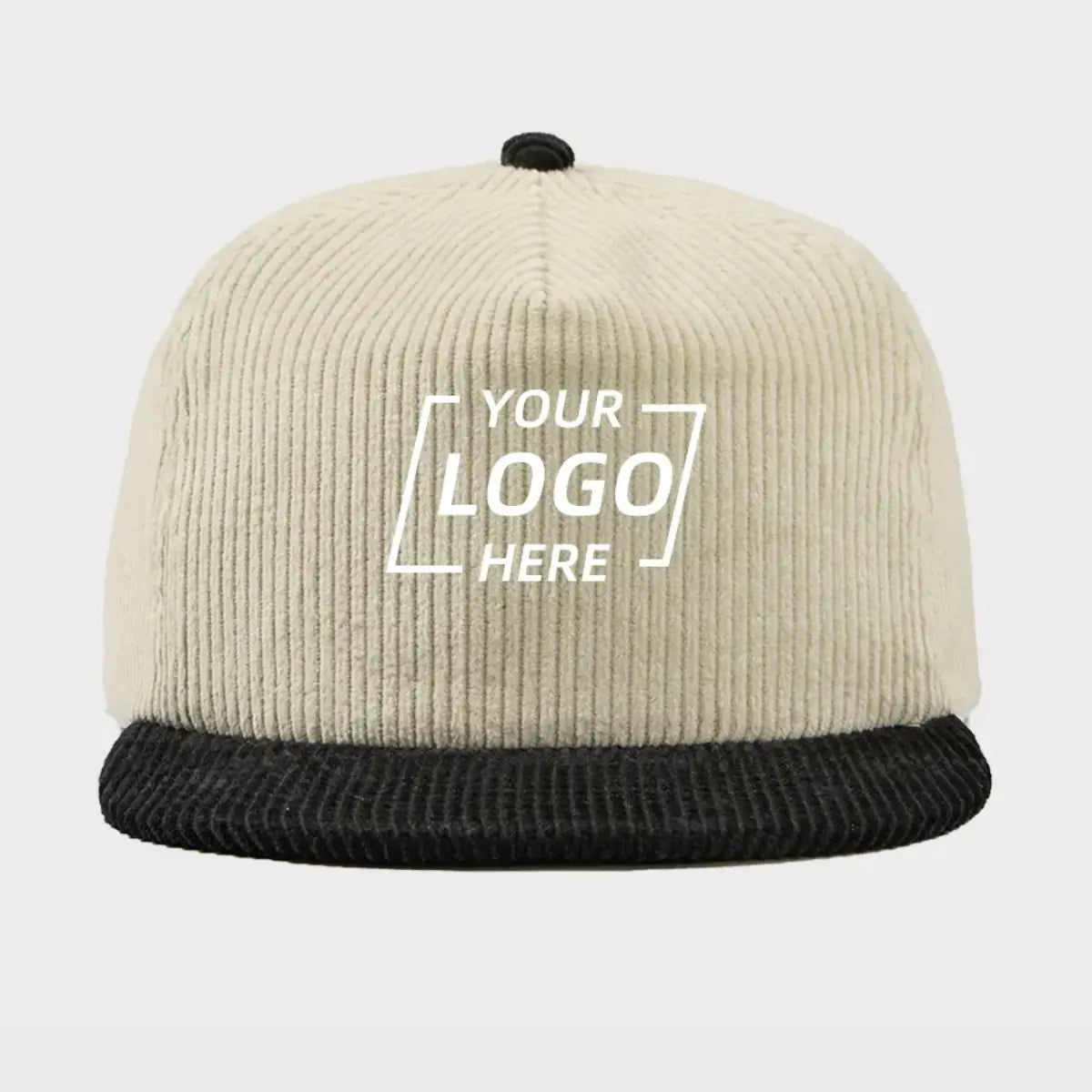 Blank 5 Panel Corduroy Snapback Hats Wholesale - 5123 foremosthat