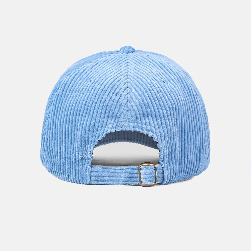 Blank 6 Panel Unstructured Corduroy Dad Hat - 6515   foremosthat