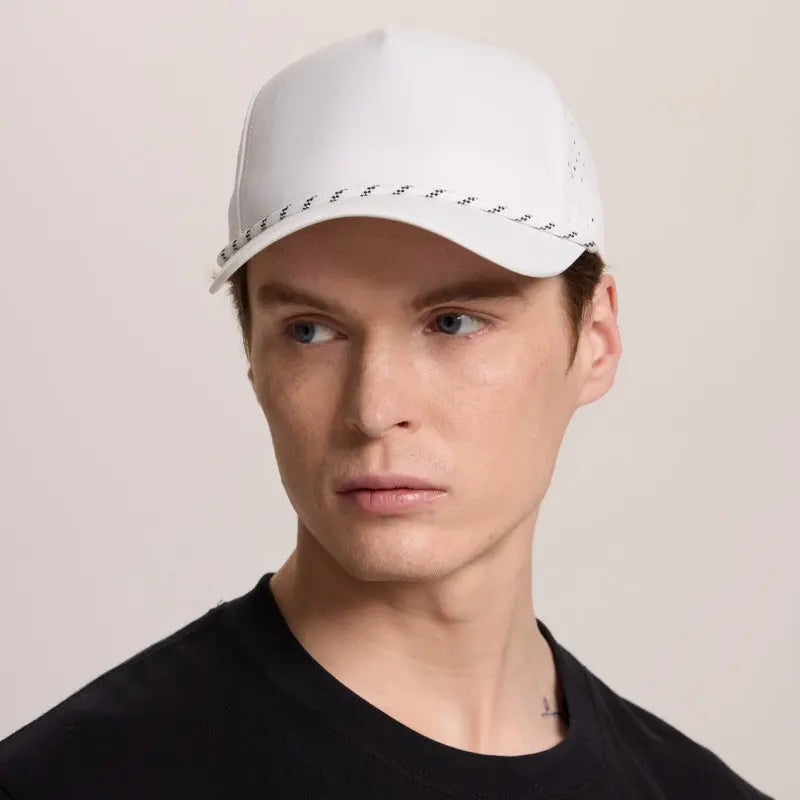 Blank Recycled Water Repellent Snapback Golf Rope Hat - 6526P   Foremost Hat