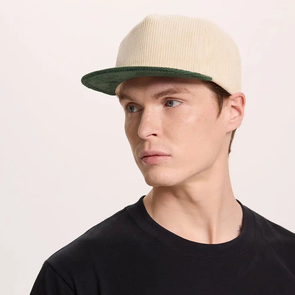 Blank 5 Panel Corduroy Snapback Hats - 5123Ā foremosthat