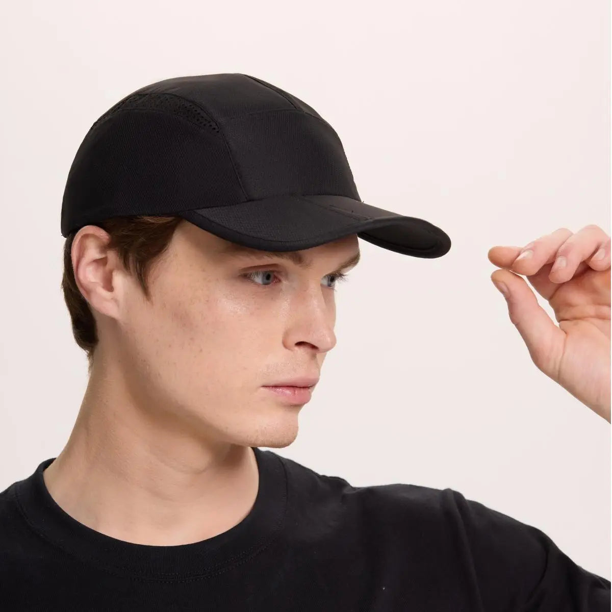 Blank Foldable Quick Dry Light Weight Running Cap Wholesale- 5067 foremosthat
