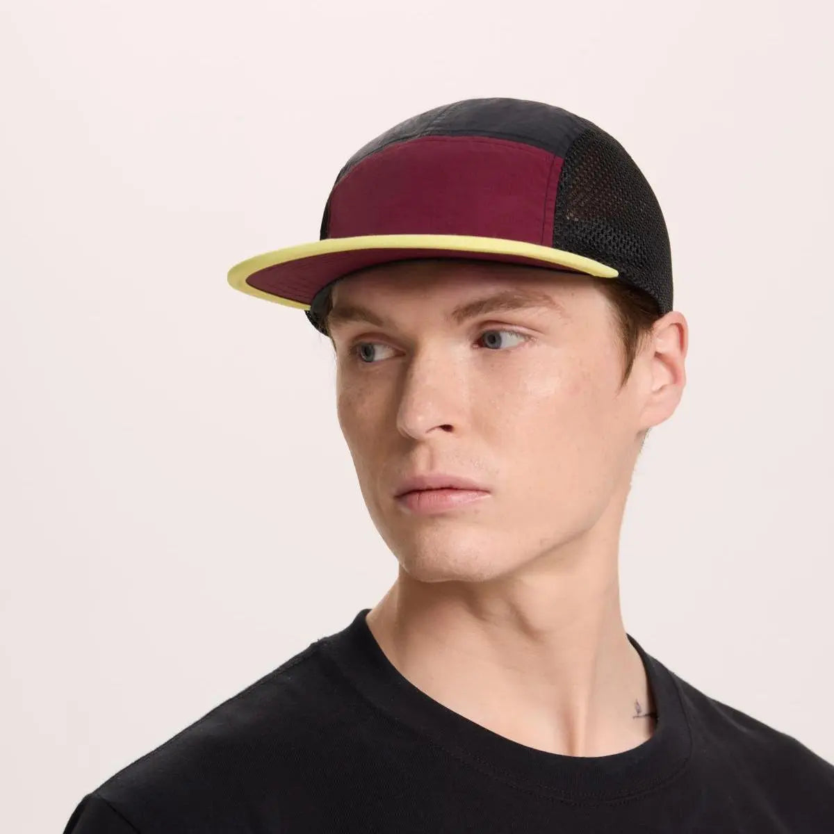 Blank 5 Panel Water Repellent Mesh Camper Hat Wholesale - 5209 foremosthat