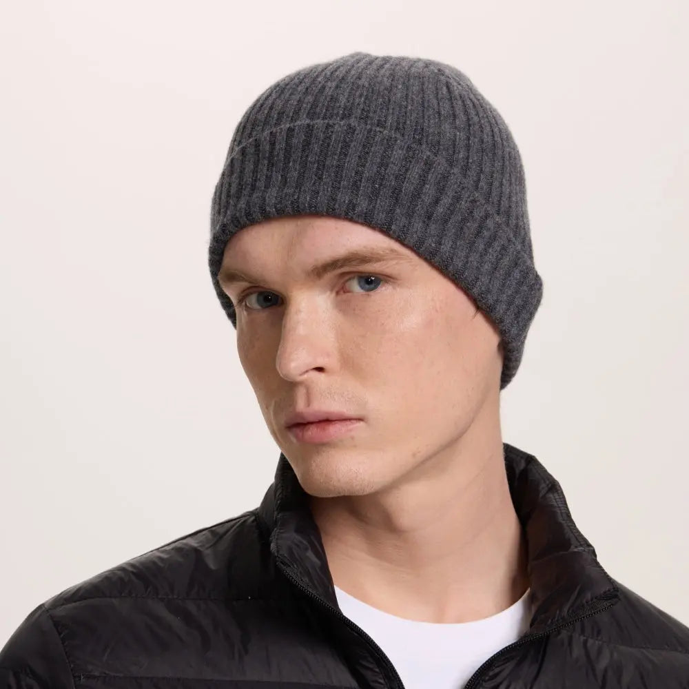 Blank Seamless 100% Merino Wool Beanie - 1224   foremosthat