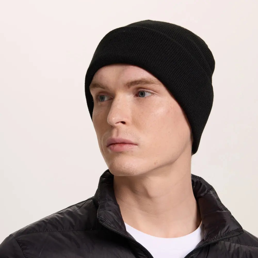 Blank Cuffed Satin Lined Beanie Wholesale - 1176 Foremost Hat