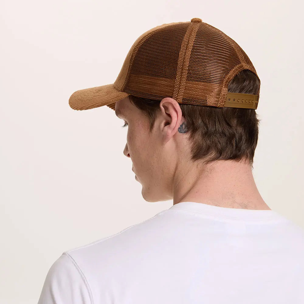 Blank 5 Panel Corduroy Trucker Hat - 5129   foremosthat