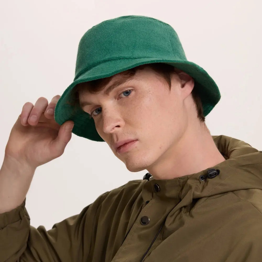 Blank Terry Cloth Bucket Hat - 112   foremosthat