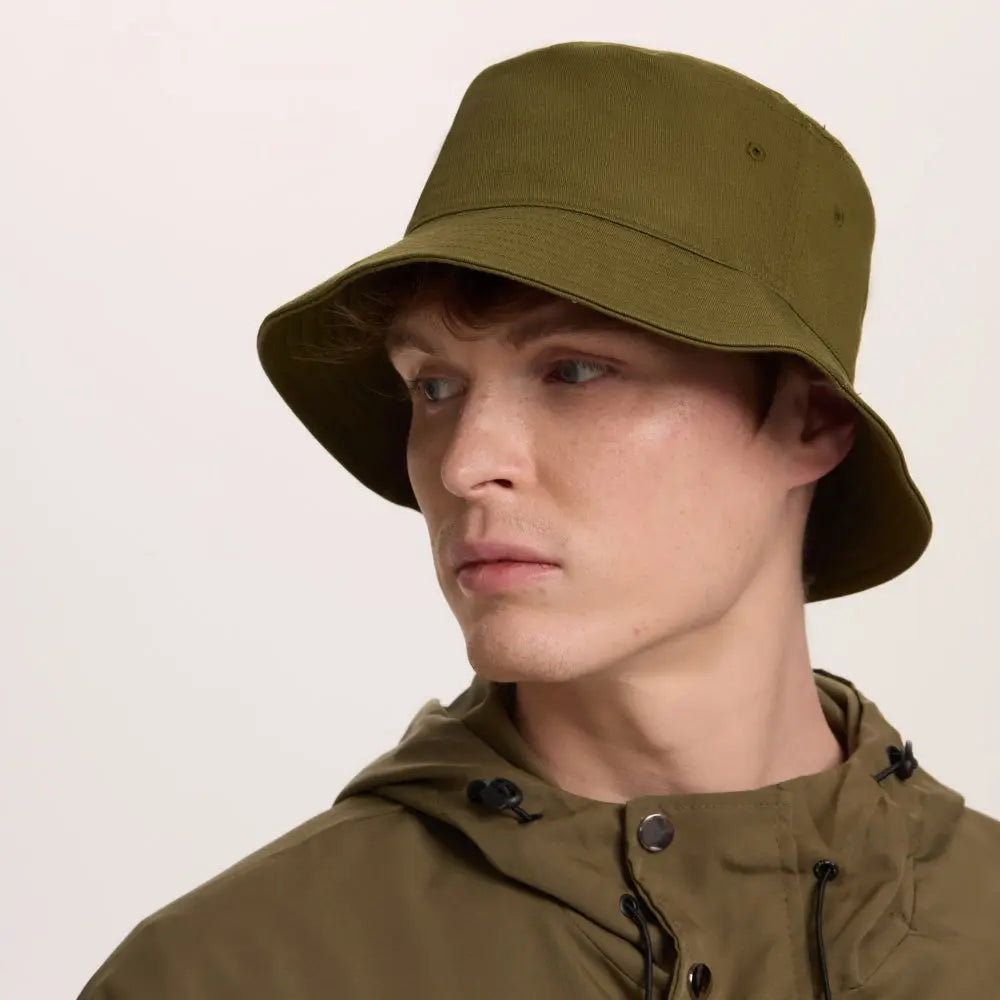 Blank Organic Cotton Bucket Hat - 7006   foremosthat