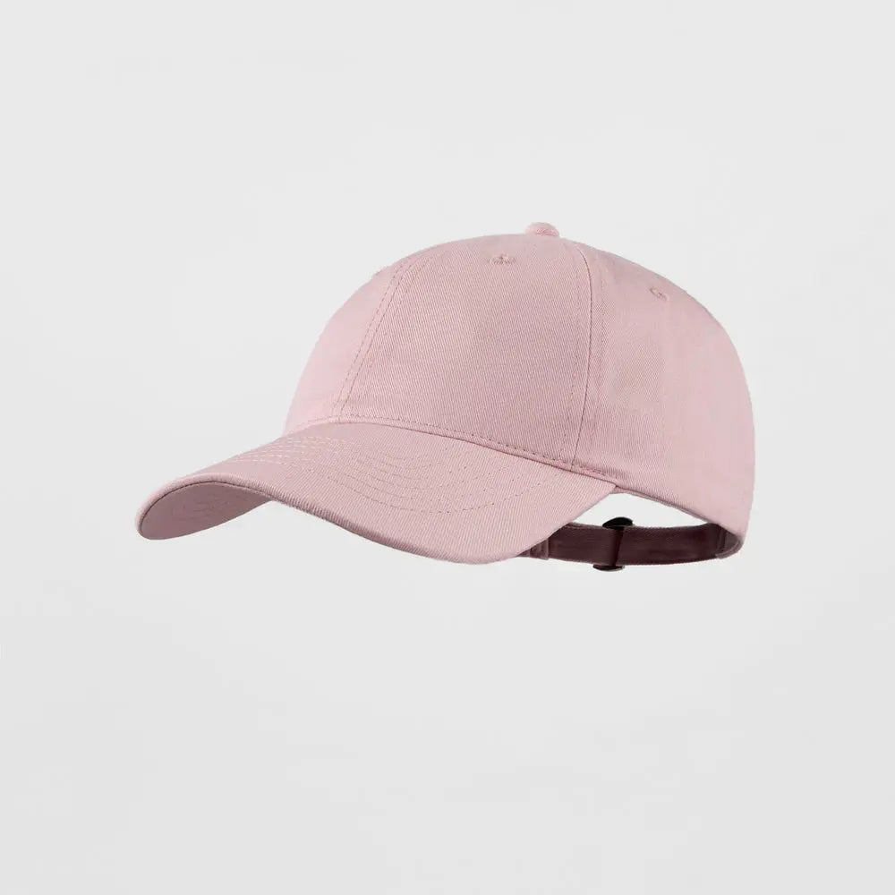 Blank 6 Panel Classic Cotton Dad Hat - 6120  Pink Foremost Hat