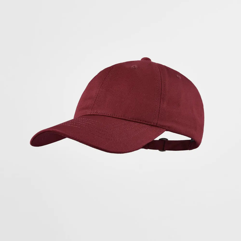 Blank 6 Panel Classic Cotton Dad Hat - 6120  D.Red Foremost Hat