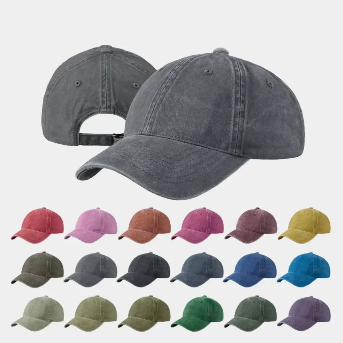 Blank Vintage Cotton Dad Hat Wholesale - 6123 foremosthat