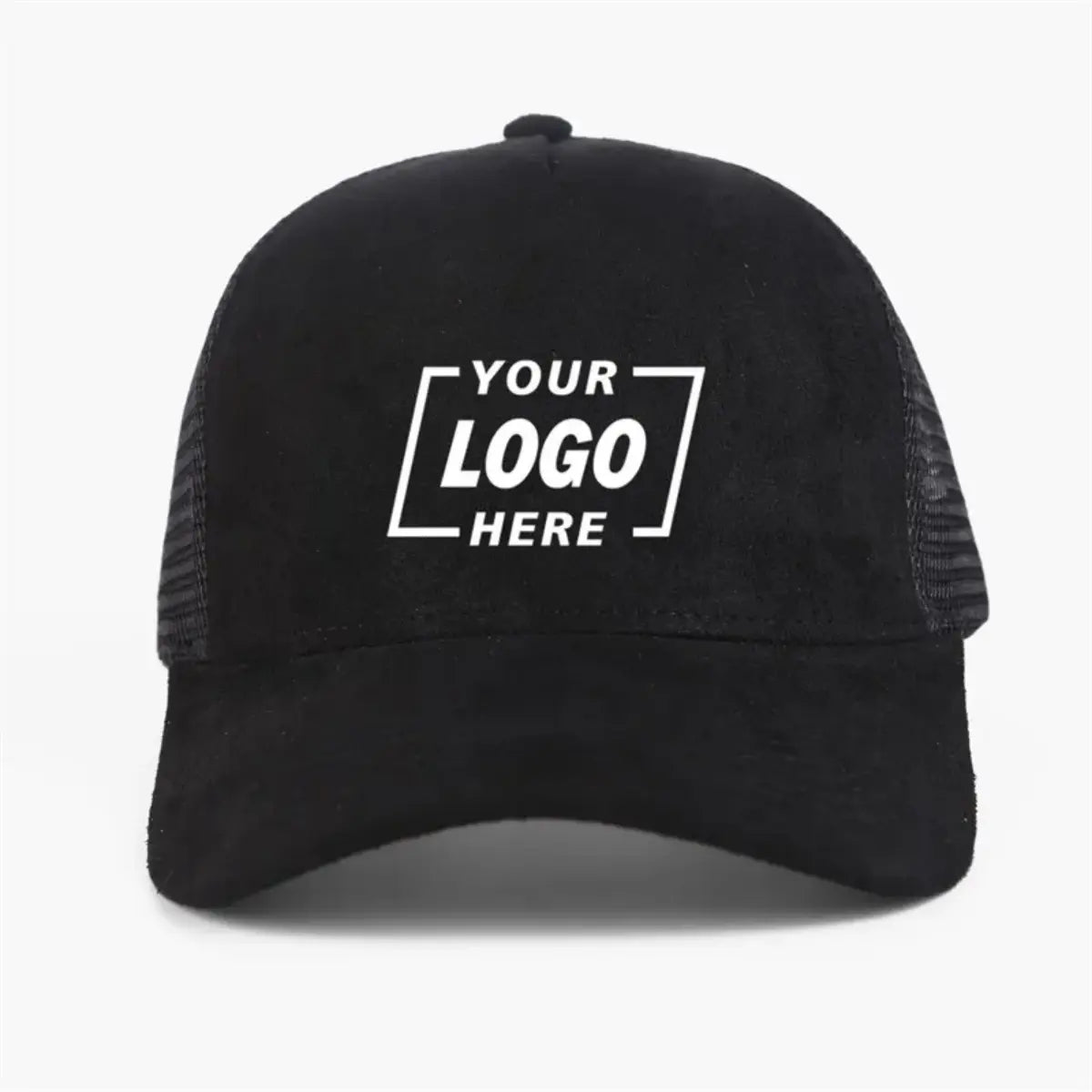 Blank 5 Panel Suede Trucker Hats Wholesale - 6710 foremosthat