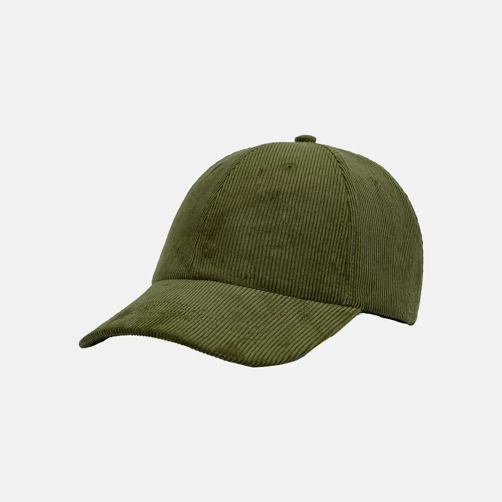 Blank Vintage 6 Panel Corduroy Dad Hat - 6505   Foremost Hat
