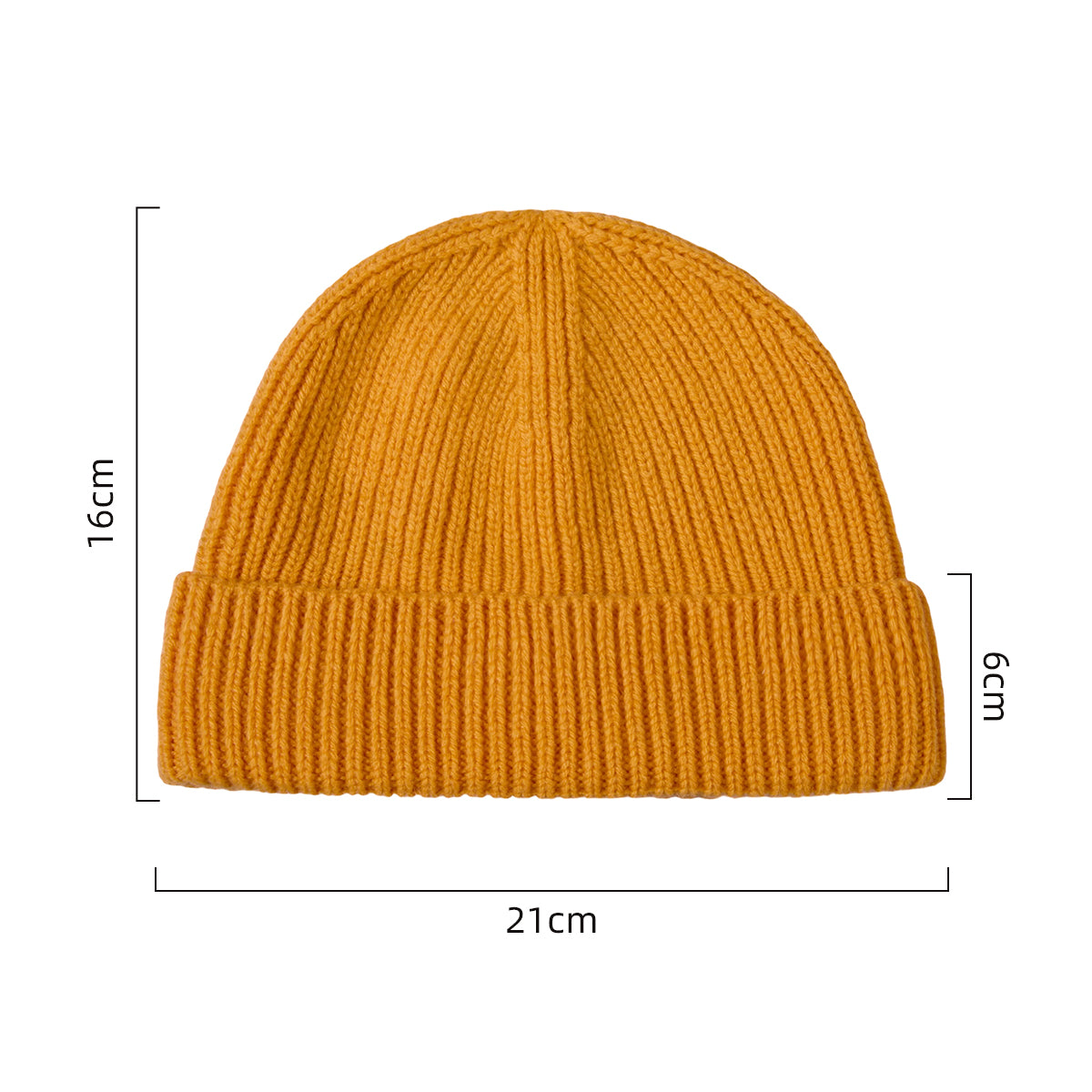 Blank 100% Merino Wool Fisherman Beanie Wholesale - 1281