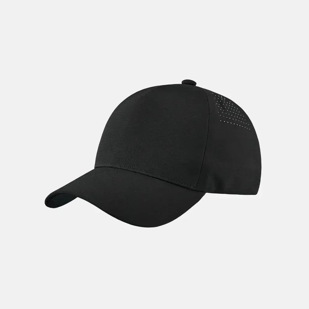 Blank Seamless Perforated Snapback Hats - 5312 foremosthat