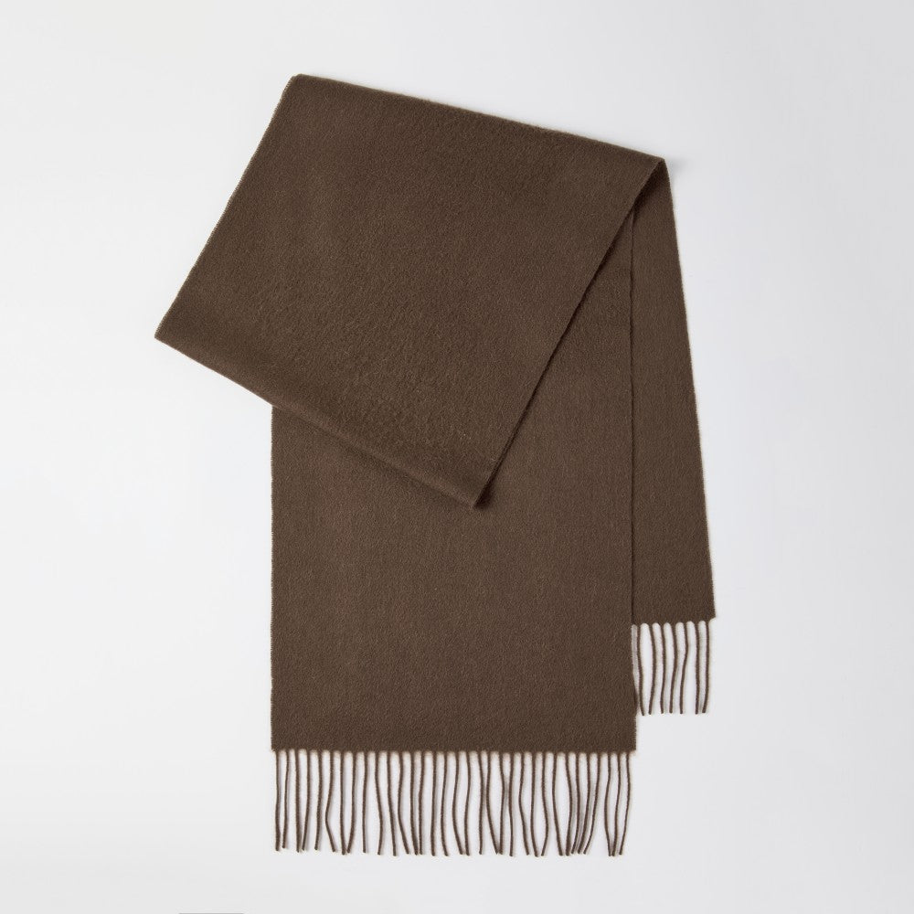 Blank 100% Sheep Wool Solid Colour Scarf Wholesale