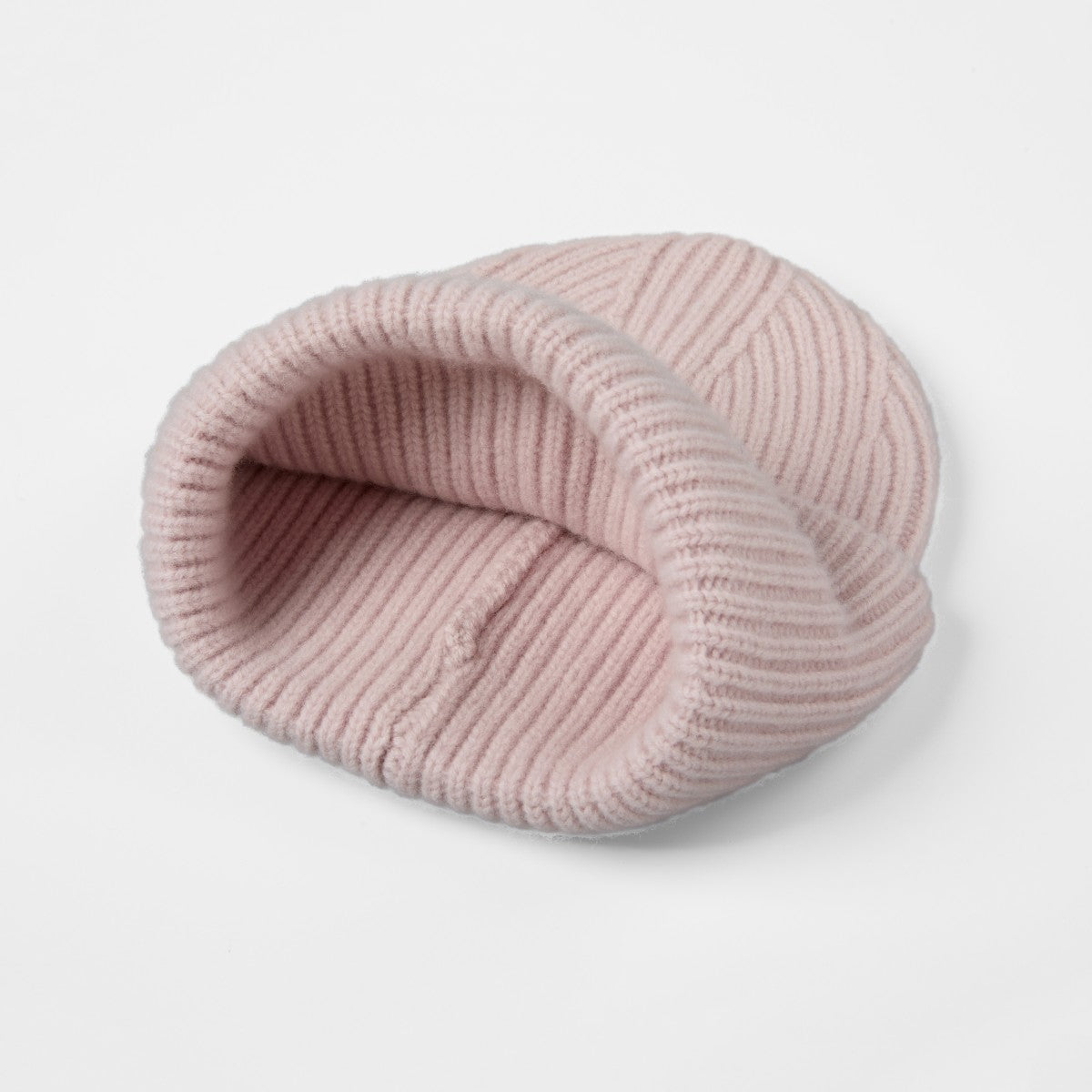 Blank High-Cuffed 100% Merino Wool Beanie Wholesale - 1338