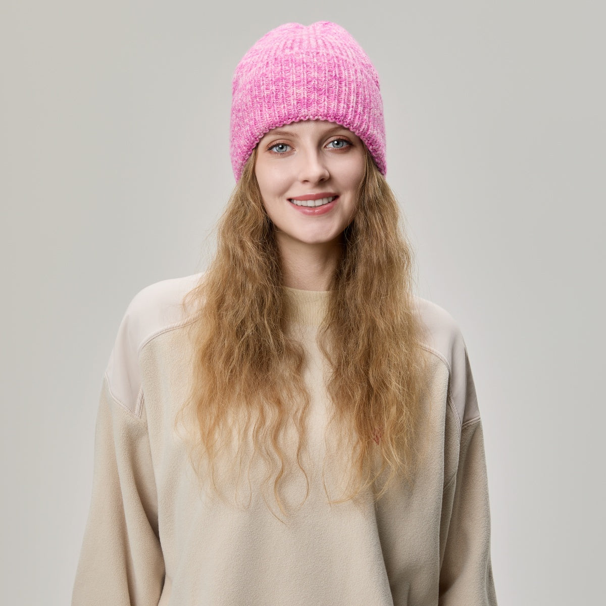 Blank Women's Mohair Blend Beanie Wholesale - 1265