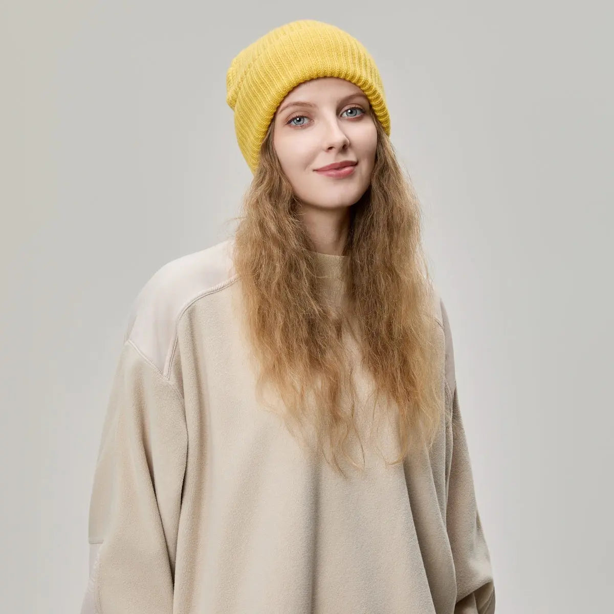 Blank Wool Waffle Knit Beanie Wholesale - 1263 Foremost Hat