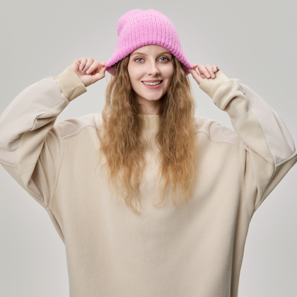 Blank Women's Mohair Blend Beanie Wholesale - 1265