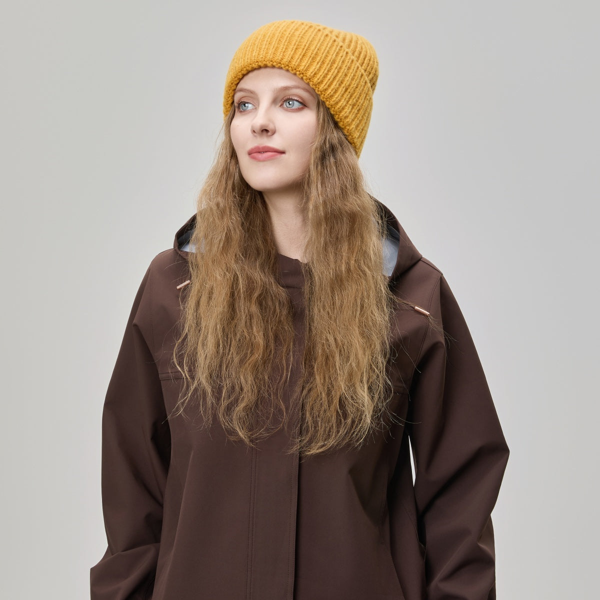 Blank Women's Mohair Blend Beanie Wholesale - 1265