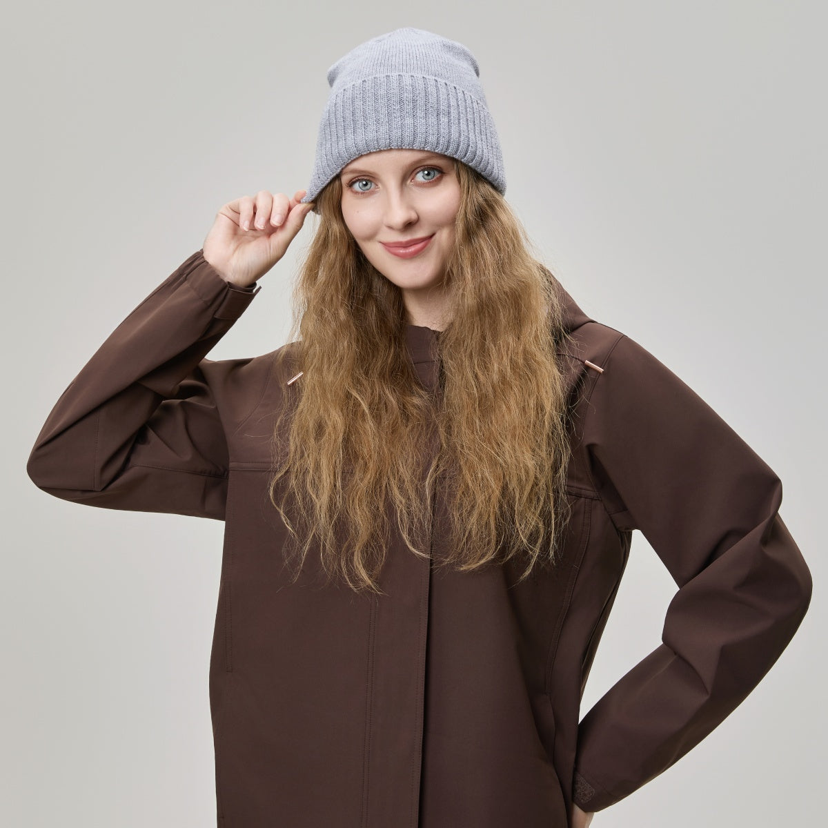 Blank Premium Ribbed Knit Wool Beanie Wholesale - 1188