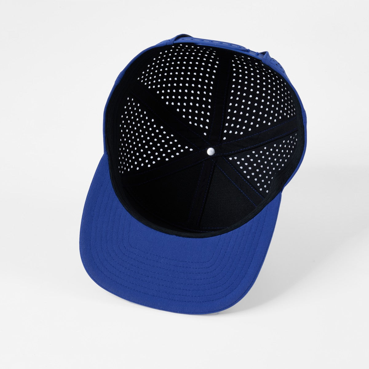 Blank Recycled 7 Panel Perforated Snapback Cap Wholesale - 6472