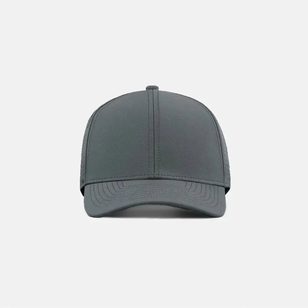 Blank 6 Panel Water Repellent Perforated Snapback Hats - 6266 foremosthat