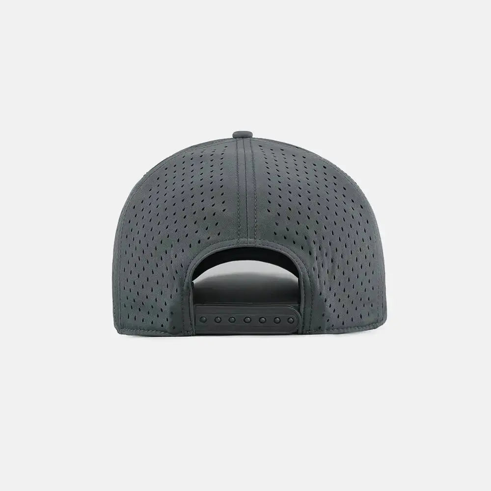 Blank 6 Panel Water Repellent Perforated Snapback Hats - 6266 foremosthat