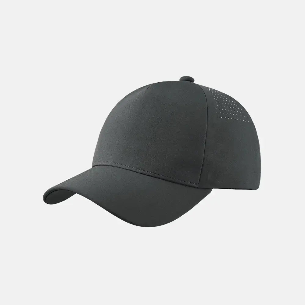Blank Seamless Perforated Snapback Hats - 5312 foremosthat
