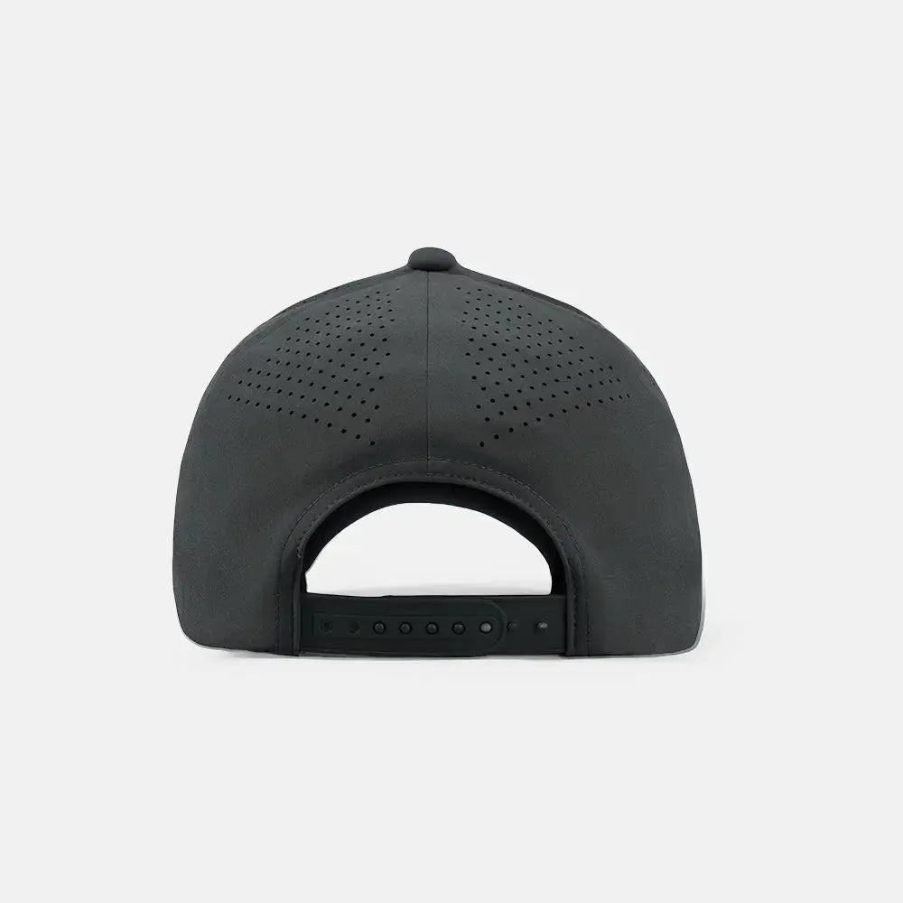 Blank Seamless Perforated Snapback Hats - 5312 foremosthat