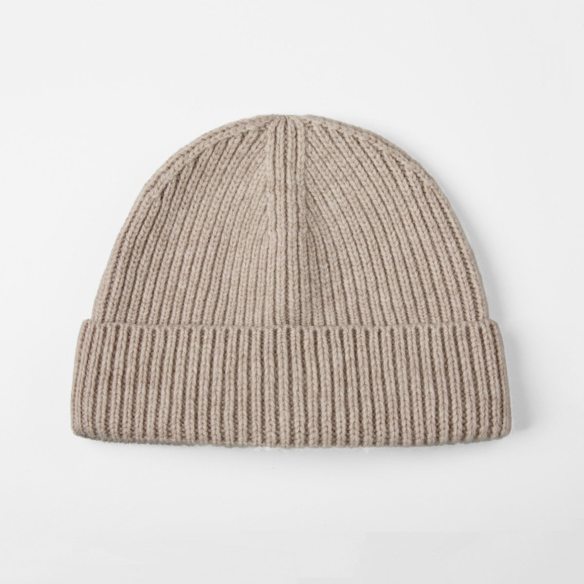 Blank 100% Merino Wool Fisherman Beanie Wholesale - 1281