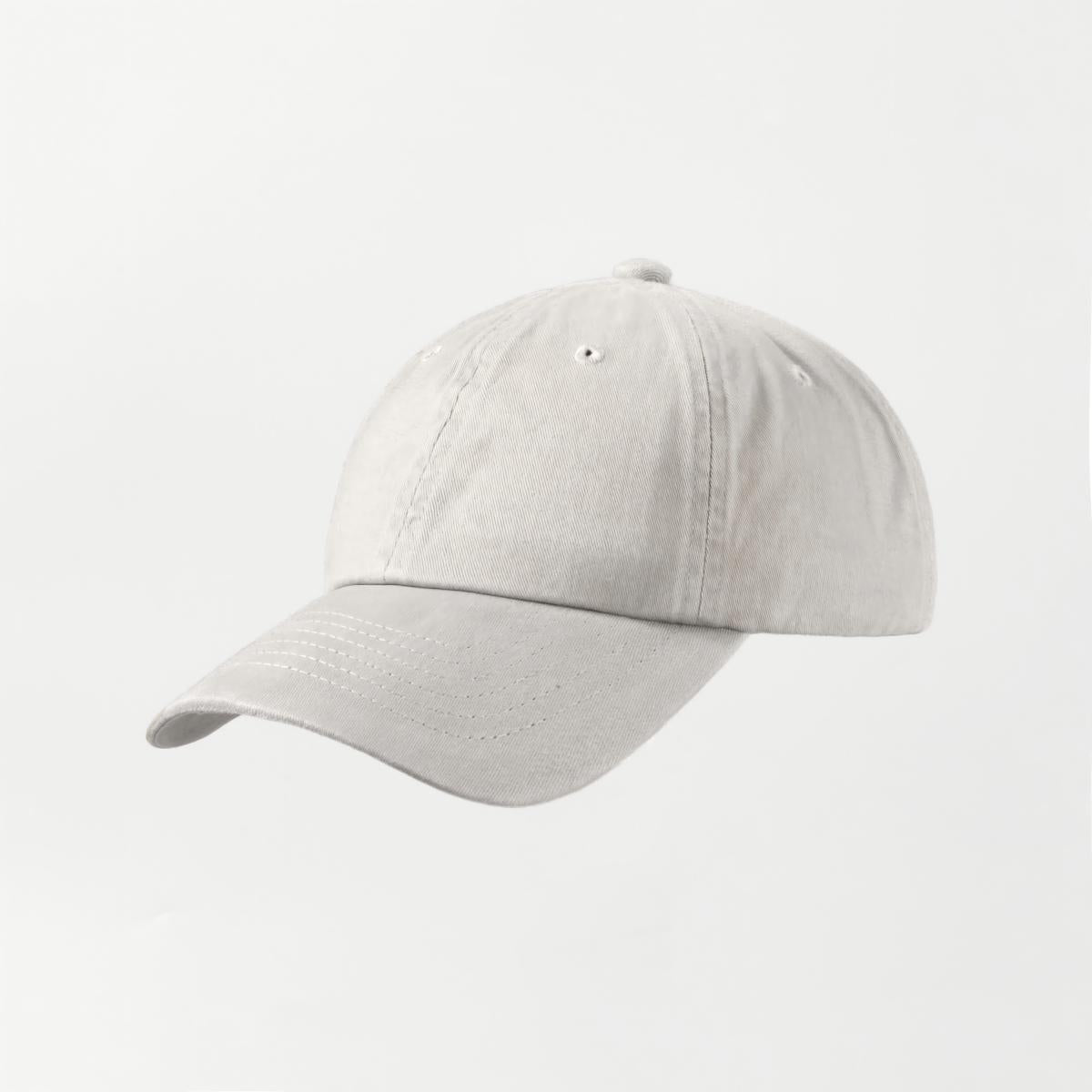 Blank Unstructured Cotton Sanded Dad Hat Wholesale - 6019