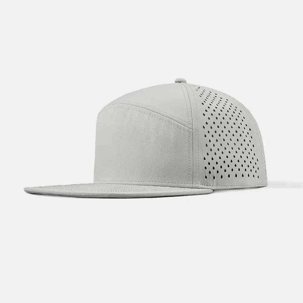 Blank 5 Panel Water Repellent Perforated Snapback Hat - 6023 foremosthat