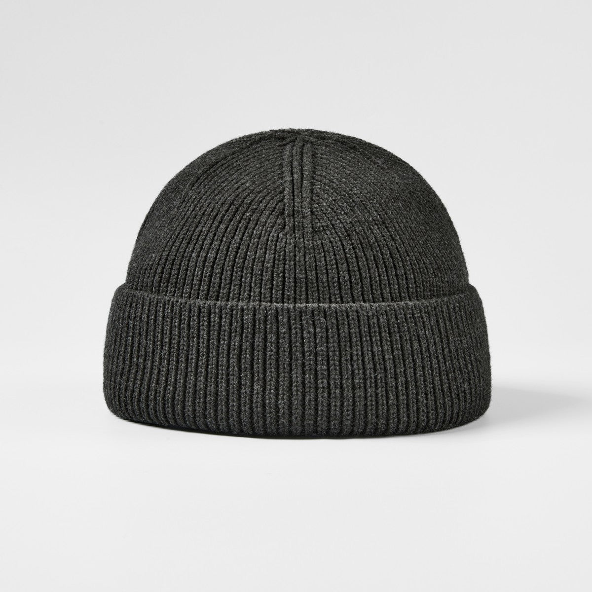 Blank Antibacterial Ribbed Knit Beanie Hat Wholesale - 1835