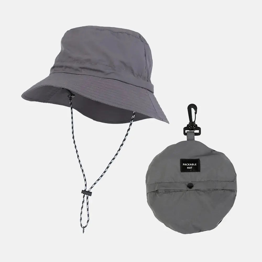 Blank Packable Water Repellent Bucket Hat - 128 foremosthat